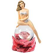 Marilyn Monroe Diamond Water Globe